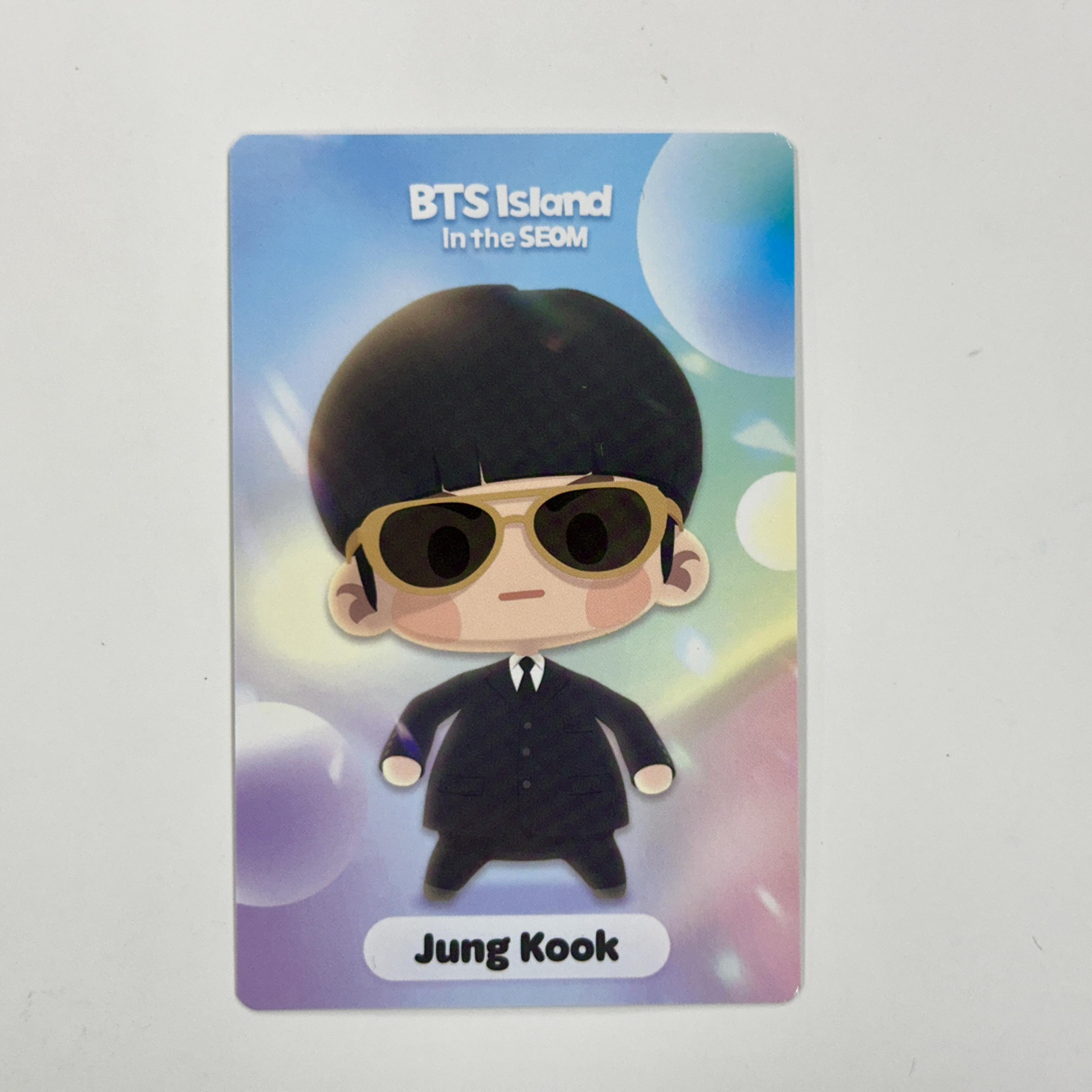 

Остров BTS в фотокарточке купона SEOM Jungkook