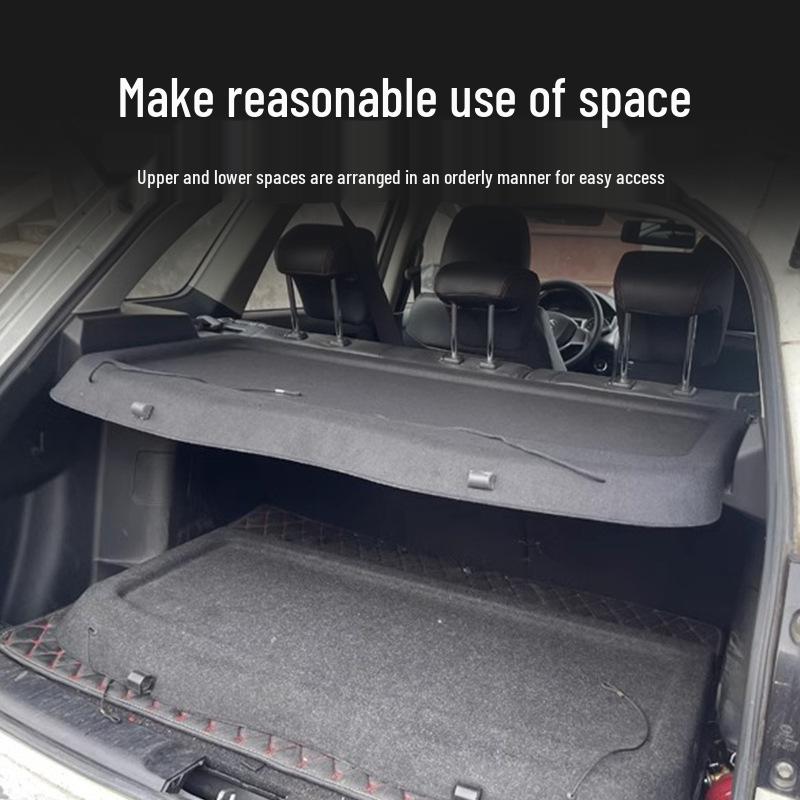 Étagère de rangement pour cloison de coffre et pare-soleil Suzuki Vitara.