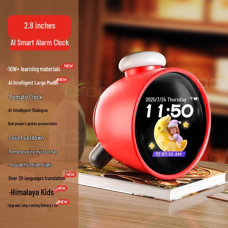 

AI Smart Alarm Clock & Early Education Machine for Kids Learning