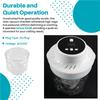 ABMH-Resin Bubble Remover Machine, Craft For Epoxy Resin 3L 99.9% Bubble Removal In 5 Min, Vacuum Degassing EU Plug