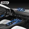 TPU for Mazda CX30 CX-30 - Transparent Protect Film Car Interior Sticker Center Console Gear Door Window Navigator Panel