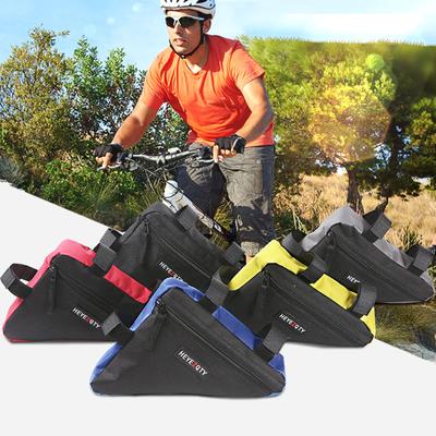 Frame Bag Front Tube Frame Handlebar Waterproof Cycling Bags  Pouch Holder Mountain Bike Tool Pouch Outdoor