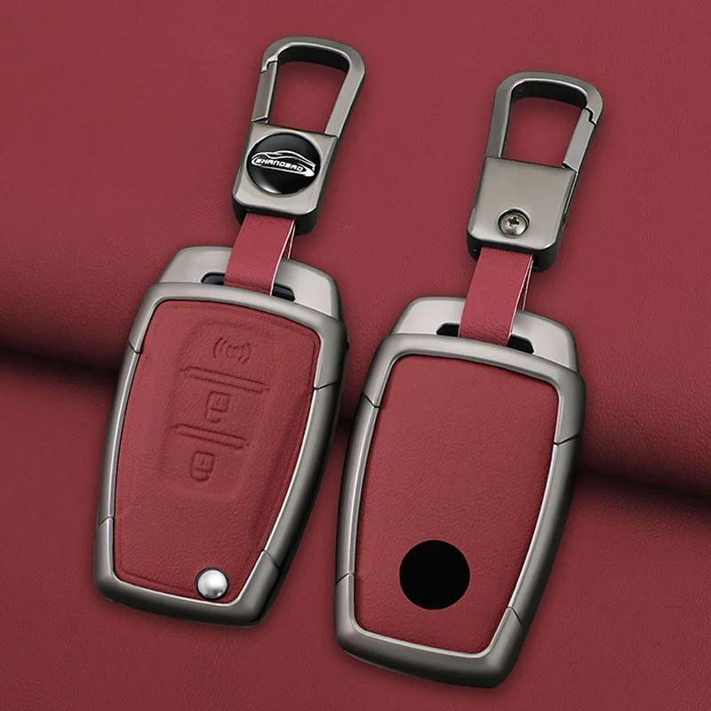 Custodia Cover Guscio Portachiavi Auto Pieghevole in Lega alla Moda Per Ssangyong Kyron 2 Sanka Actyon Korando Tivoli Protezione Portachiavi Accessori