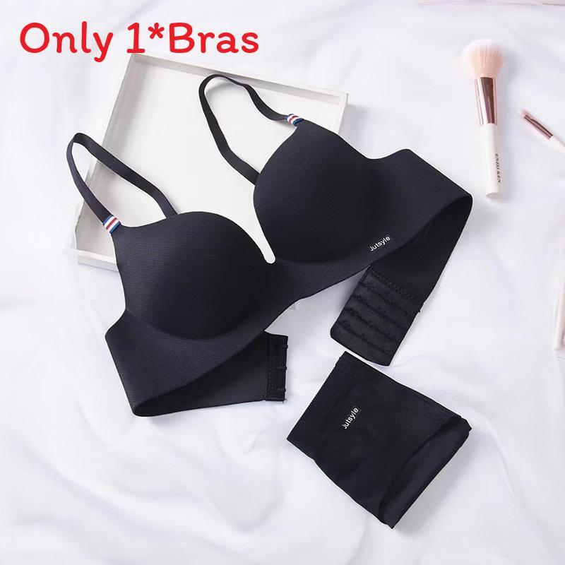 Seamless French Style Girls Push Up Bra With Breathable Nylon For Comfort And Support