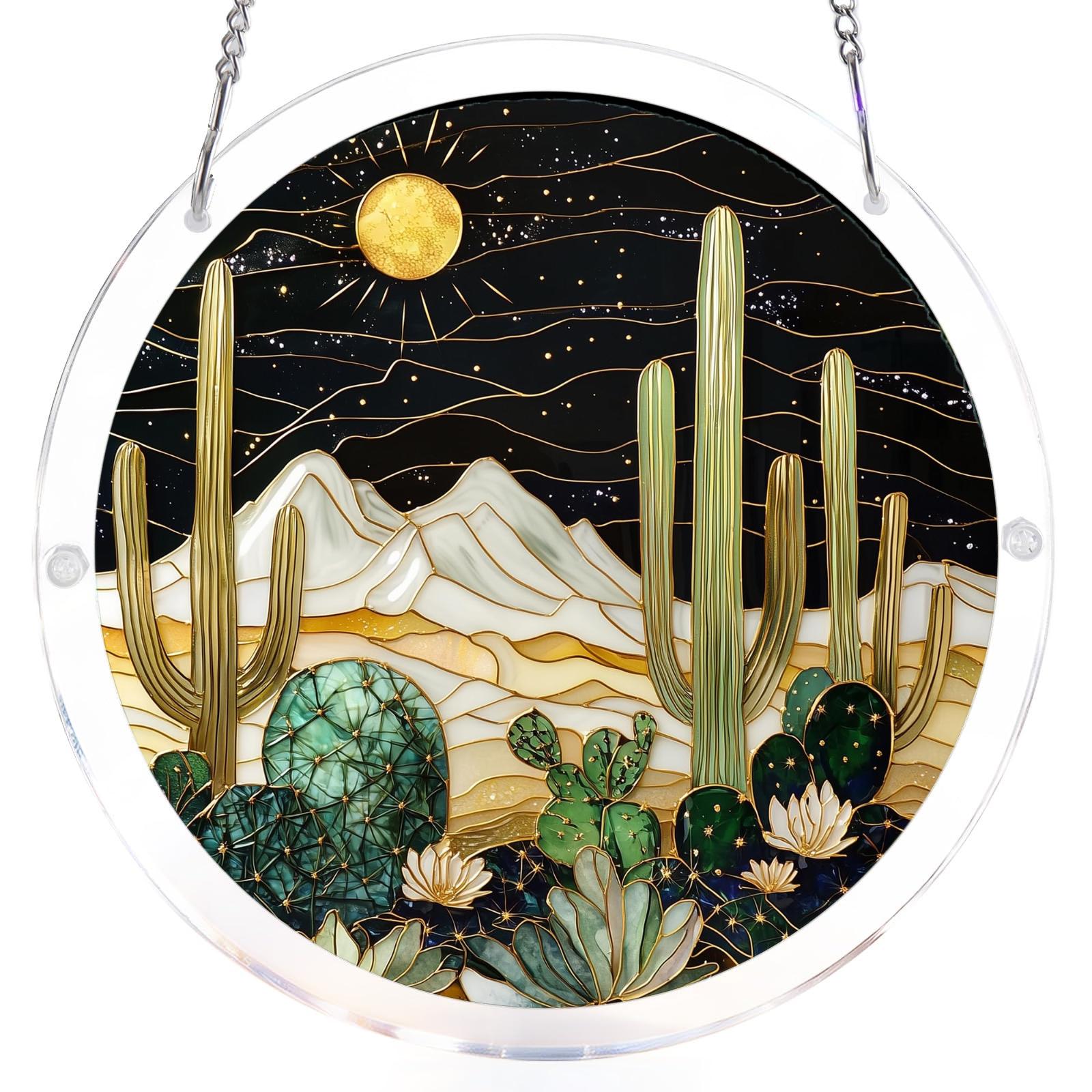 

2D Acrylic Puzzle Sun Catcher Window Decoration Layered Design Single Layer 2mm Thickness for Home Indoor Outdoor Hanging Ornament One Size