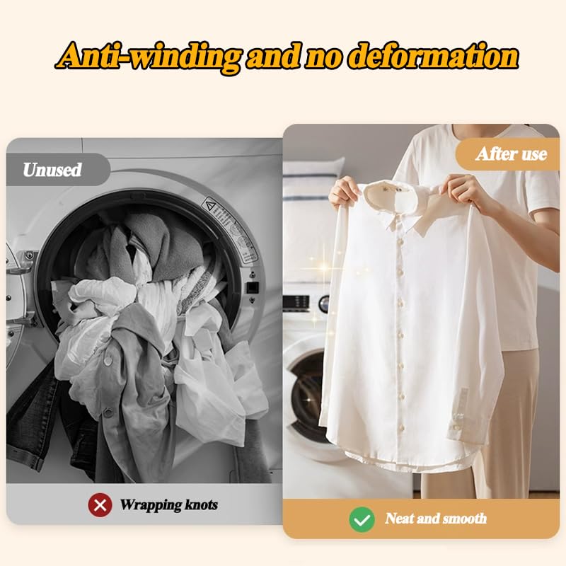 3 Packs Fine Mesh Laundry Bags- Jumbo Durable Delicates Bag for Washing Machine for Jackets, Curtains,Lingerie, Shoes