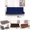 Luxurious Solid Sofa Bed Cover With Elastic Fabric For Ultimate Comfort And Protection