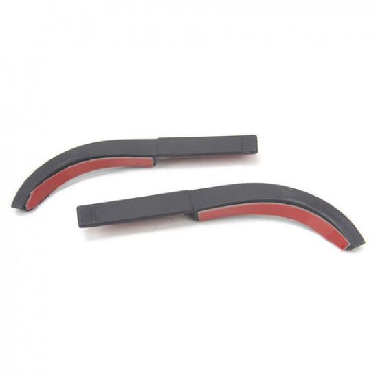 2x Car Water Rain Gutter Extension Cover For Jeep Wrangler JK 2007-2017