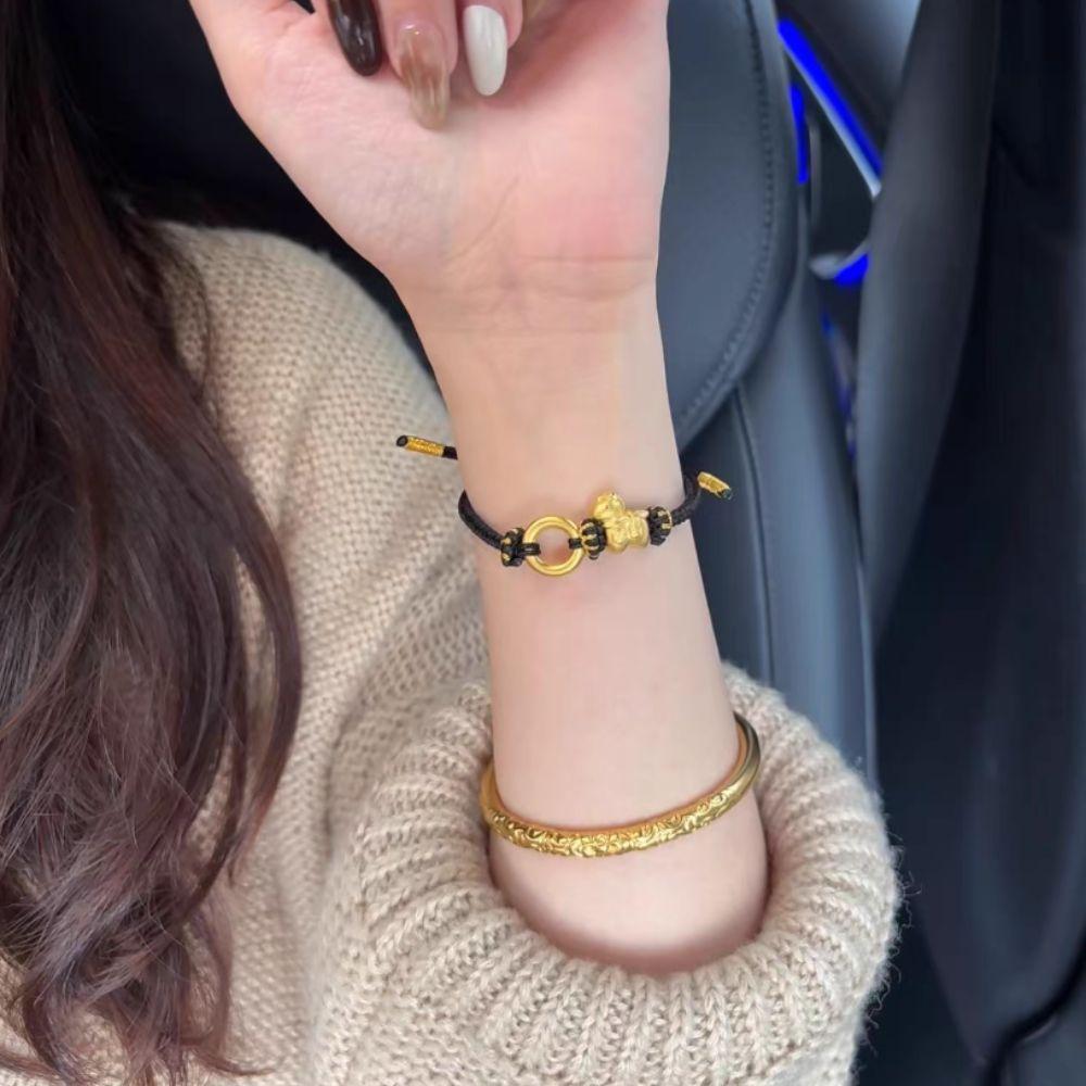 New Year Horse Weave Hand Rope Exquisite Woven Beaded Bracelet New Year Gift