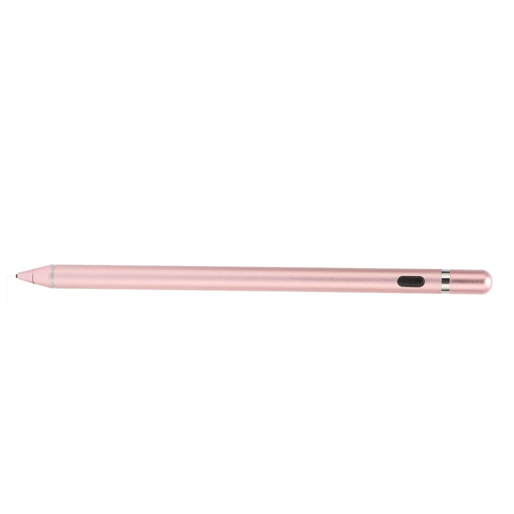 Stylus Pen High Sensitivity Smoother Writing USB Charging Lightweight Frosted Surfaces Touch Screen Pens for Tablet Pink