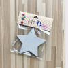 Glitter Five-Pointed Star Latte Baby Birthday Party Decoration Star Flag Customization