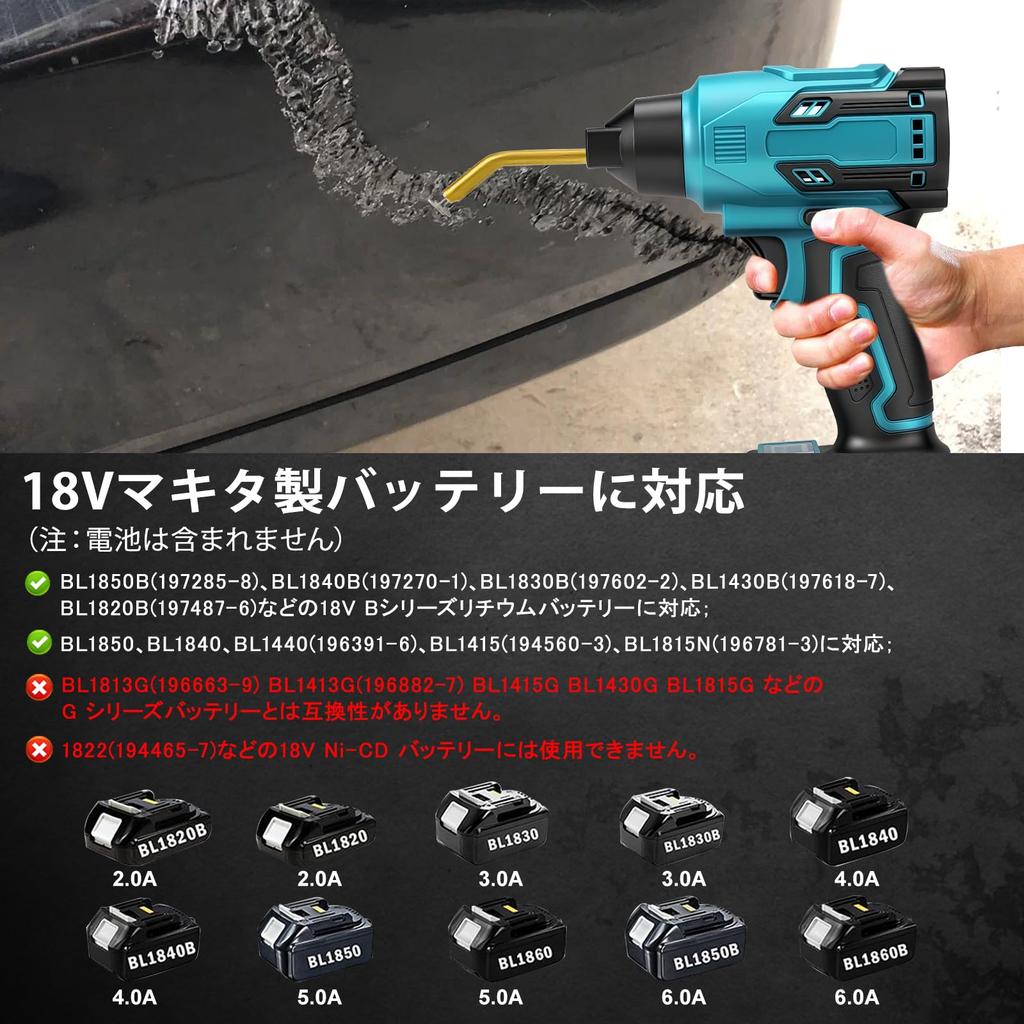 Plastová svářečka na sponky Ceritica pro nárazníky Kompatibilní s Makita Plastová oprava Plastová svářečka Rapid Kompatibilní s 6 typy svařování Obsahuje 10