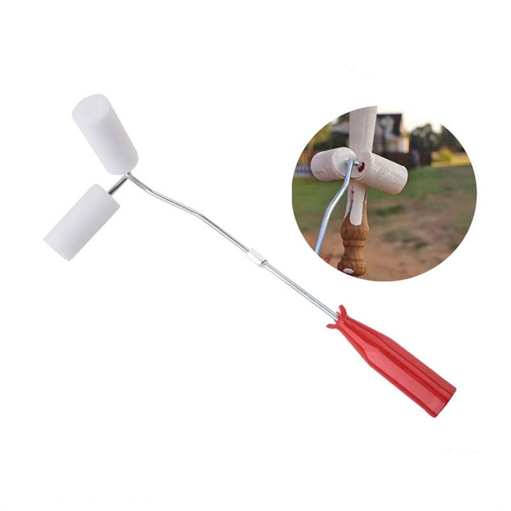 4inch Double Cylinder Sponge Roller Painting Brush Paint Tools For Spraying Spindles Pipes Railings Fences