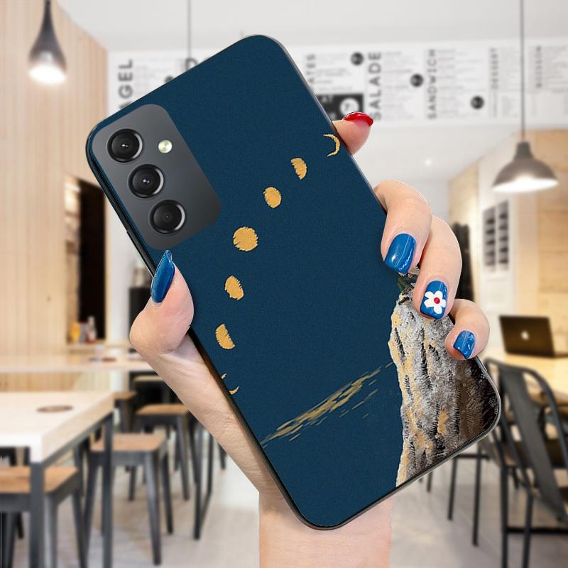 Malowany wzór etui na telefon, odporny na wstrząsy miękki silikonowy futerał ochronny na telefon TPU do etui Samsung