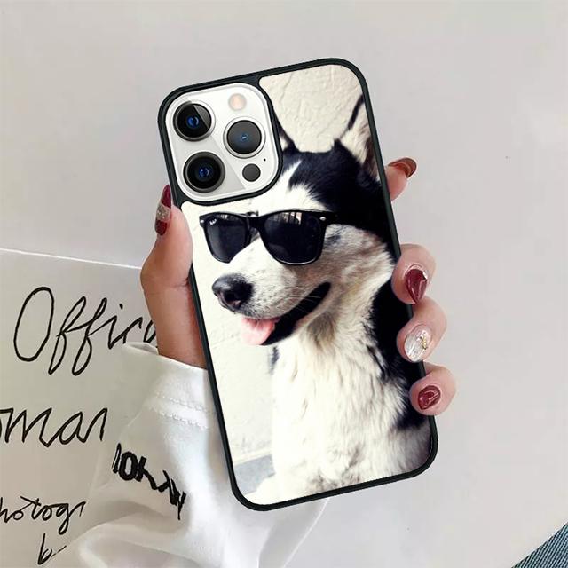 cute Husky baby Skin Coque Shell For iPhone 17 Air 15 16 14 13 12 Pro Max 11 Pro Max Plus Phone Case Cover