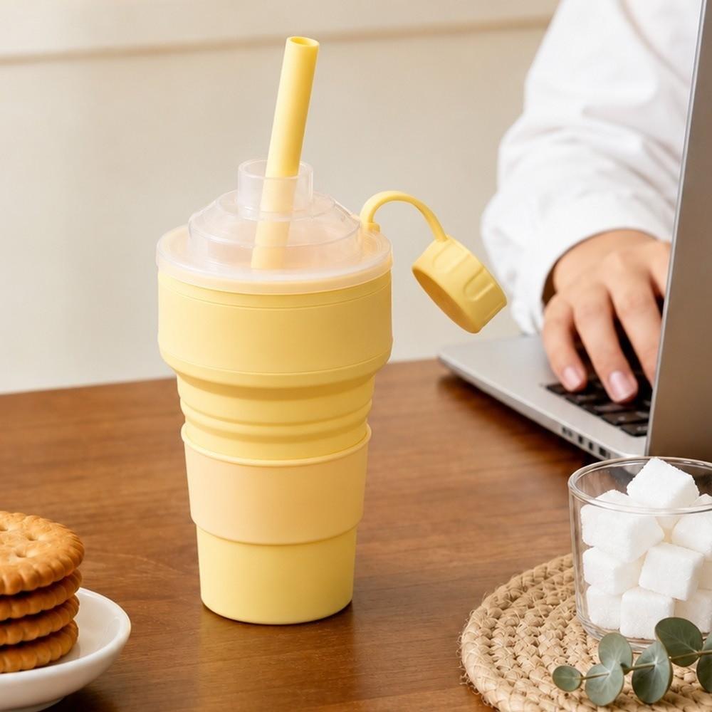 Reusable Foldable Ice Ball Cup Collapsible Ice Mold Drink Cup Ice Maker Collapsible Cup  Travel