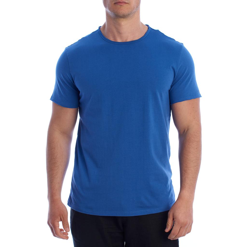 Tricou cu Mânecă Scurtă Basic din Bumbac HS24MTS03 pentru Bărbați