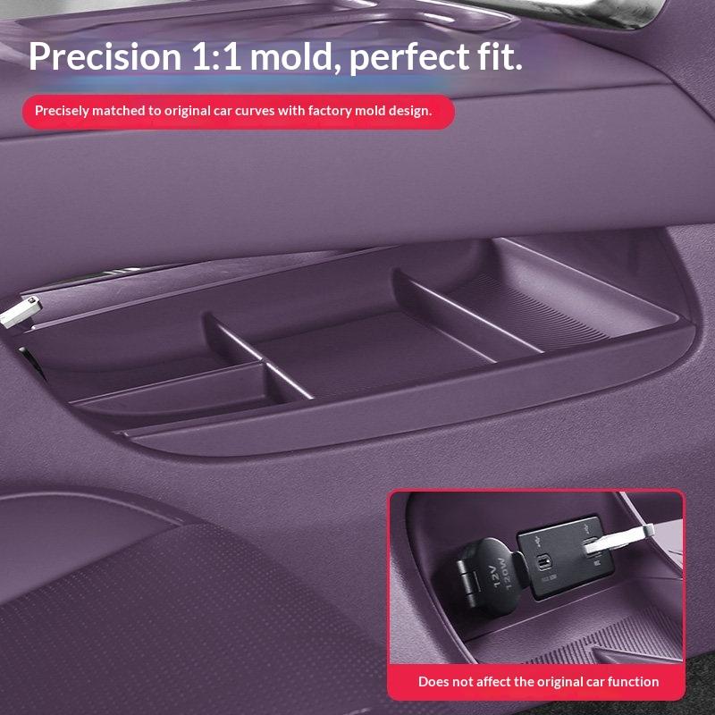 Fit For Leapmotor B10 B01 Lafa5 B05 Car Armrest Center Console Under Storage Box Mat Interior Modification