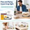 Binnen vlooienlamp, een insectenlokkende lamp met kleefvlakken
