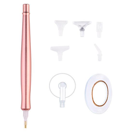 

Электрическая ручка для алмазной мозаики, вакуумная ручка для выкладки алмазов, автоматическая ручка для алмазной мозаики для DIY проектов по алмазной мозаике золотистый