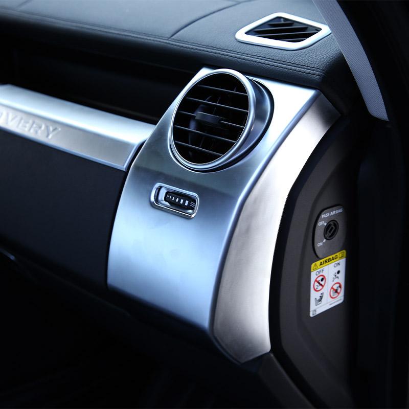 For Land Rover Discovery 4 LR4 2010-2016 ABS Car Side Air Conditioning Vent Outlet Cover Trim Stickers Car Accessories