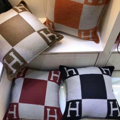 Kissenbezug im nordischen Stil mit H-Muster für Zuhause, Sofa-Dekoration