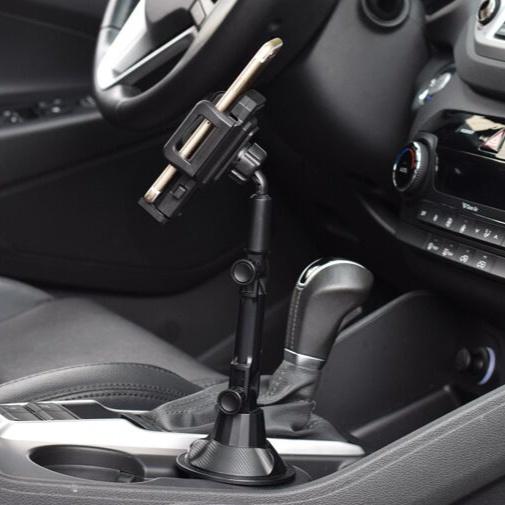 Car Cup Holder Mount Mobile Phone Stand Cradle Universal 360 Degrees Adjustable for iPhone Samsung Universal Car Phone Holder