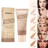 Full Coverage Foundation, Matte Finish Oil-control Liquid Foundation, Covering Blemishes and Dark Spot, Concealer Cream