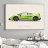 Minimalist Sports Car Posters Vintage  Luxury Car Porsche Ferrari Prints Canvas Painting Wall Art Pictures Kids Boys Room Decor