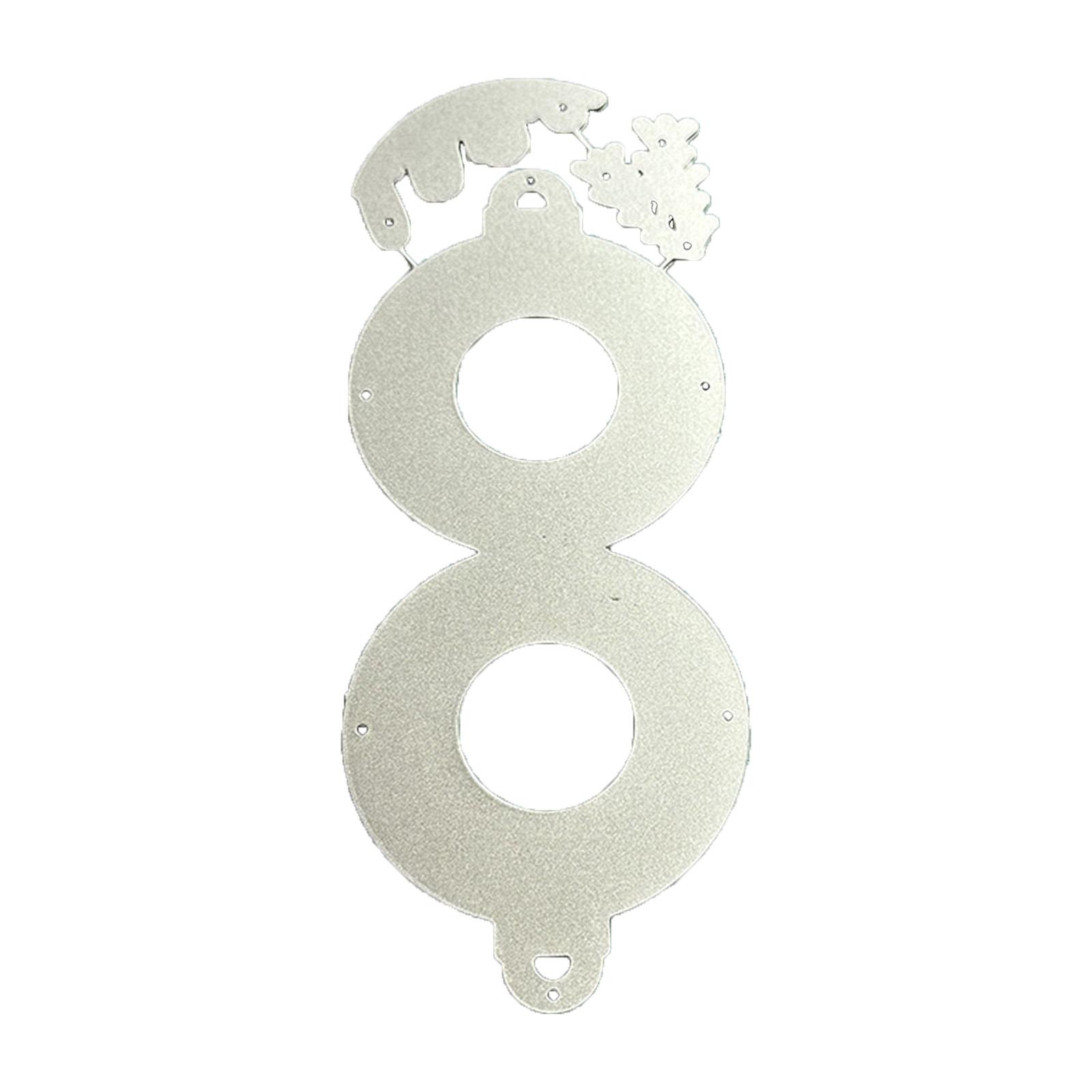 

Рождественские колокольчики Вырубные штампы Рождественское тиснение Металлические вырубные штампы для изготовления поздравительных открыток DIY Скрапбукинг Трафарет Форма 678