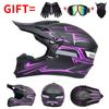DOT Certified Full Face Off-Road Motorcycle Helmet Dirt Bike ATV Trail Riding Safety Gear