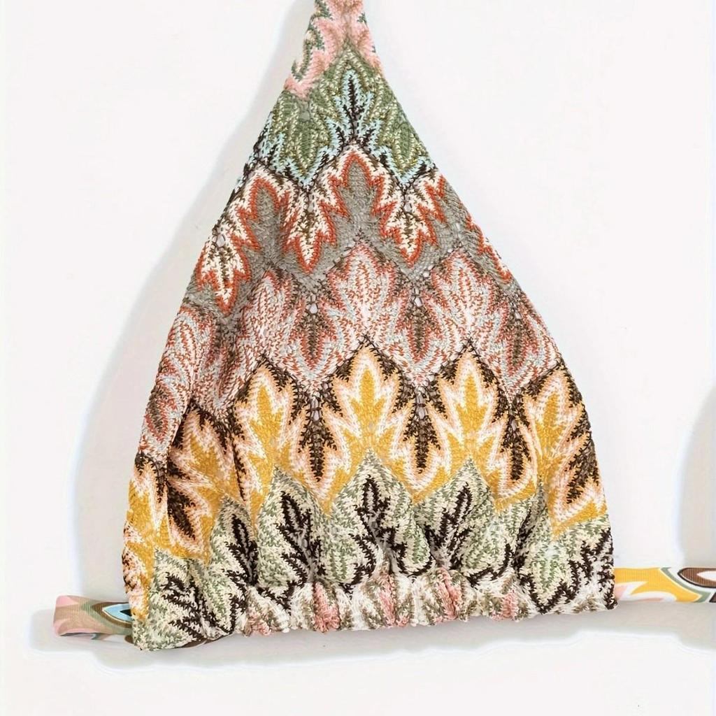 Underwire Push-up Bikini Set with Special Fabric