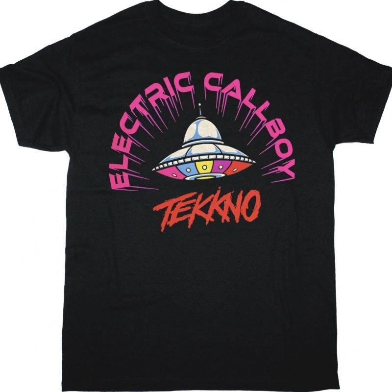 ELECTRIC CALLBOY TEKKNO NEW BLACK T-SHIRT XL