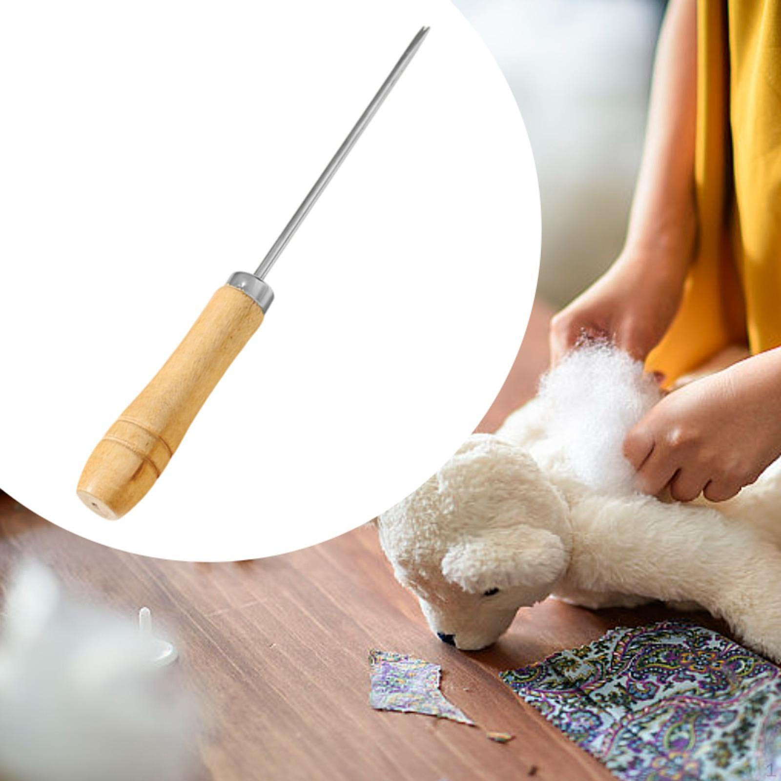 

Инструмент для набивки хлопком для изготовления кукол шило крючком универсальные изделия ручной работы деревянные