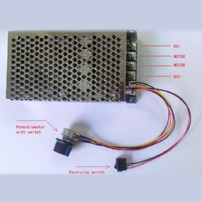PWM Control Motor Speed Regulator Programmable Reversible Speed Controller PWM Motor Engine Speed Controller 3000W