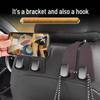 Car Seat Back Storage Hooks - Multifunctional Rear Seat Organizer Set