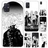 Tokyo Aevengers Black Anime Phone Case for Samsung Galaxy A52 A32 A22 A12 A02S A50S A30S A10S Note 20 Ultra 10 Plus S10 A31 A20