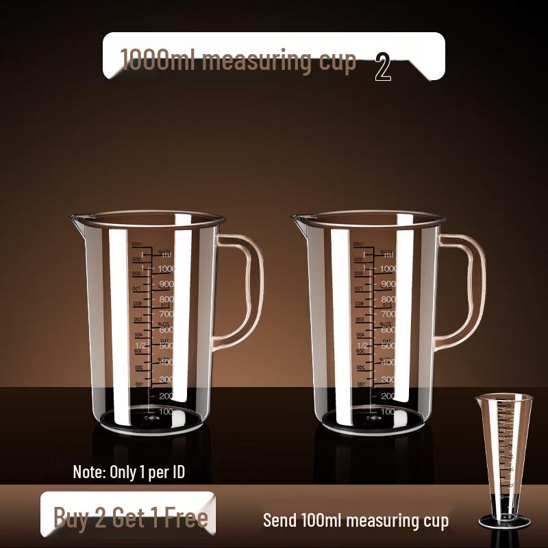 ZISIZ PC Acrylic Measuring Cup