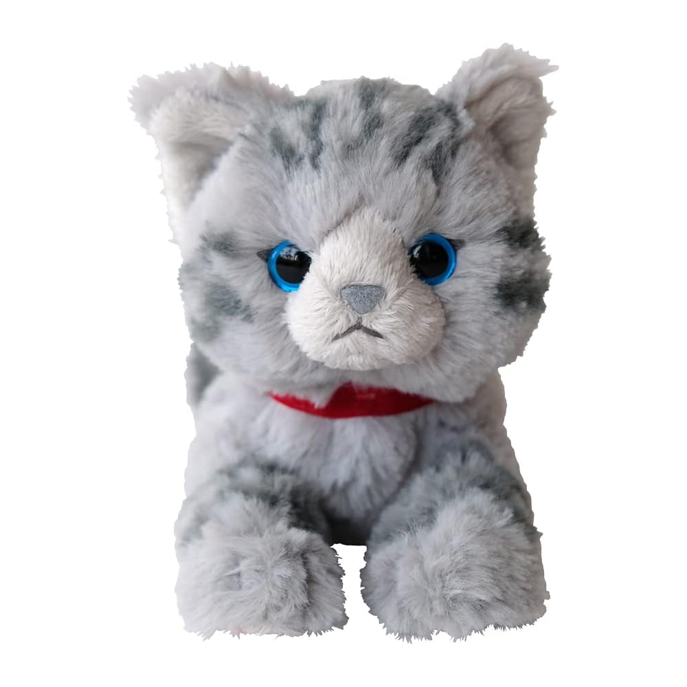 Sunlemon Knee Cat Plush Toy 11x29x12cm Cute Animal Stuffed Cat P-8012