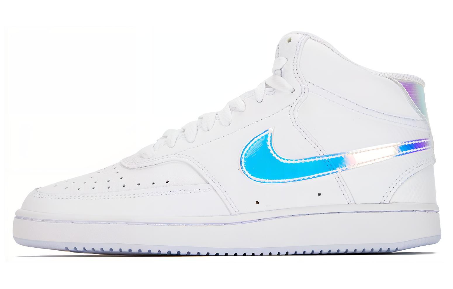 Nike Wmns Court Vision Mid White Iridescent 36.5