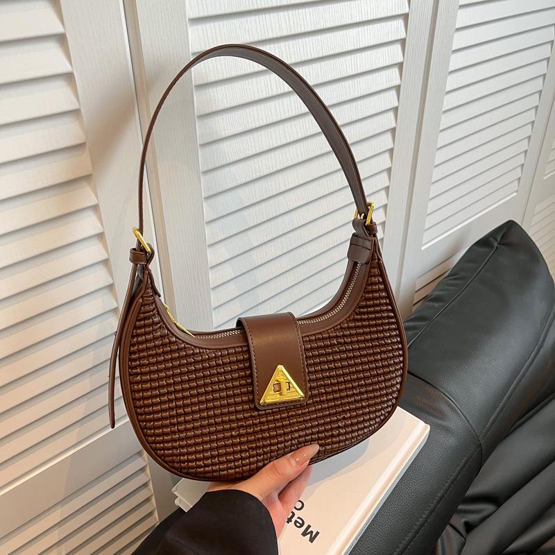 2025 Роскошная французская сумка-полумесяц на плечо для женщин