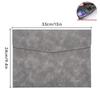 A4 Double Layer Leather Document Briefcase with Custom Logo
