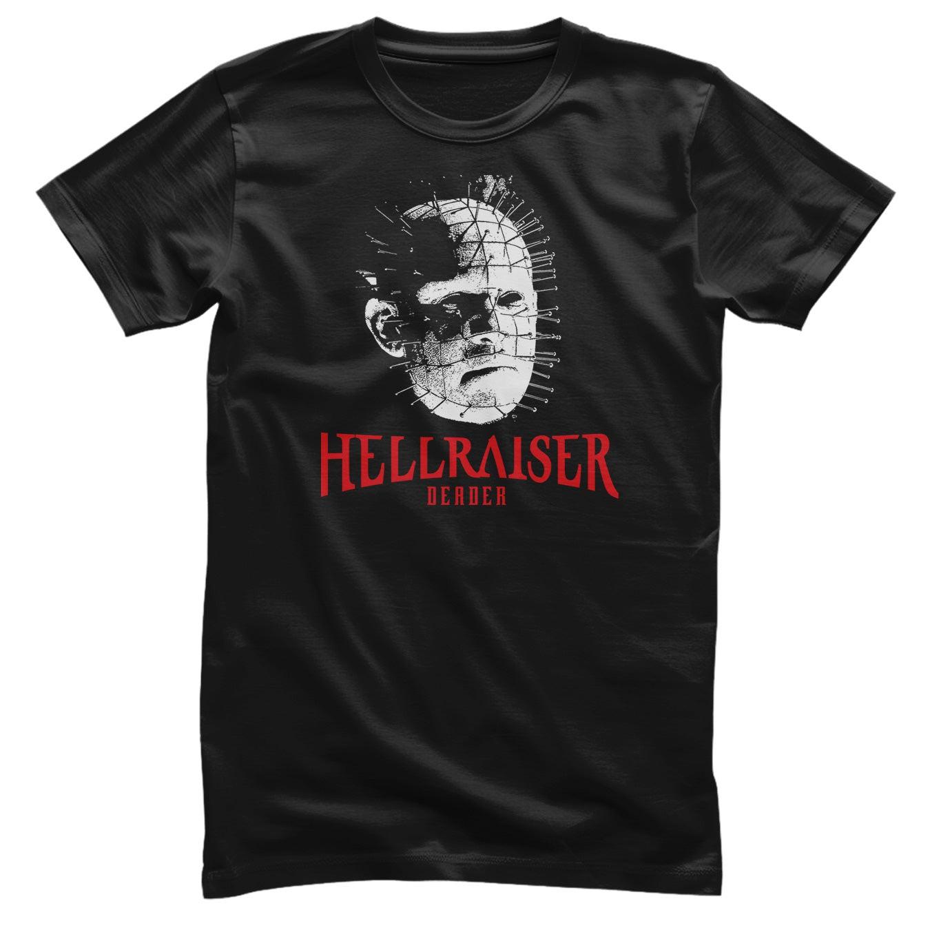 Officially Licensed Hellraiser Deader Face Mens T-Shirt L