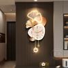 Horloge Murale de Salon Design de Luxe Créativité Horloge Numérique LED Restaurant Silencieuse Horloge à Quartz Couloir Montre Murale Décoration de Maison