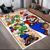 Super Mario Poster Area Rug, Mario Fan Soft Carpet, Great Gift.chl