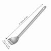 Durable Camping Spork Titanium Backpacking Spoon Portable Long Handle Utensil  Travel