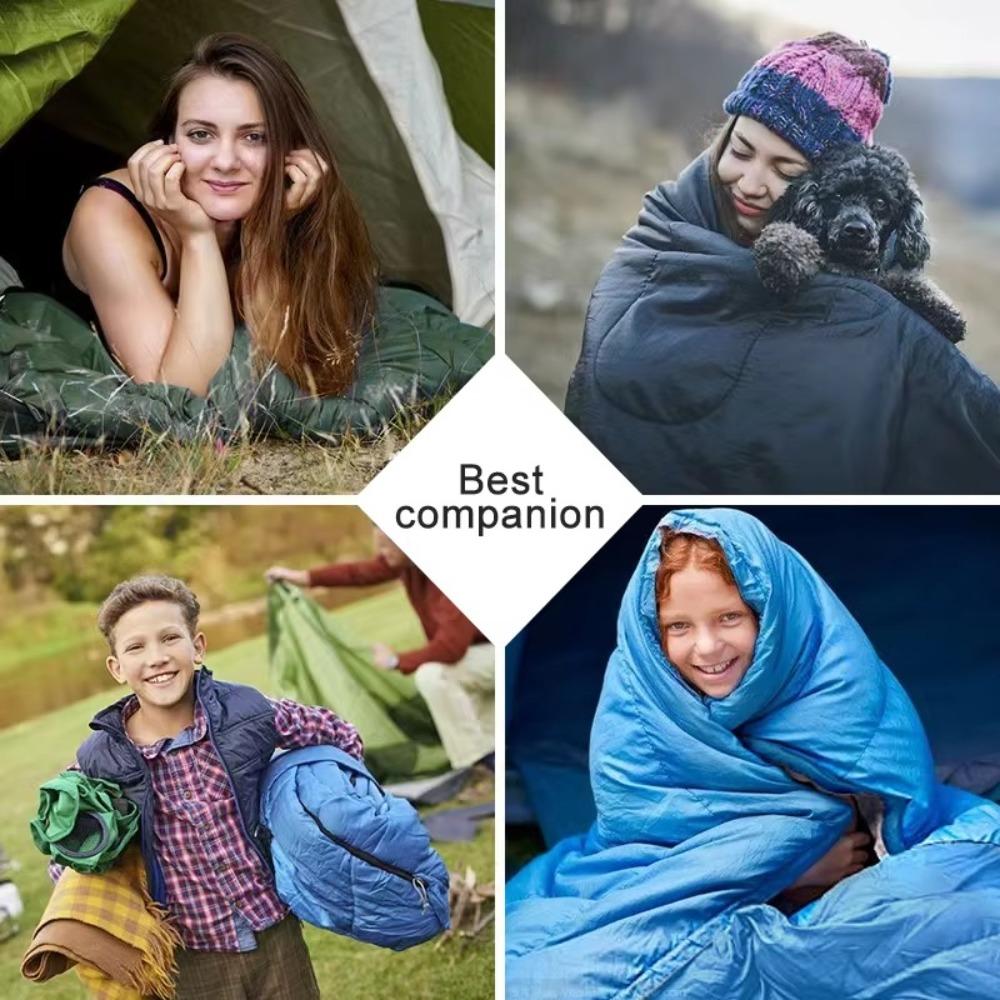 Thick Camping Sleeping Bag Lightweight Outdoor Travel Bag High Quality Envelope Sleeping Bag