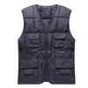 2023 Men's Warm Outdoor Fishing Vest - Autumn/Winter, Multiple Pockets, Loose Fit