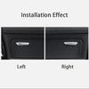 2026 Hot For Volkswagen VW interior sticker for vw 2pcs rline badge Metal Volkswagen 4MOTION rline tiguan passat badge silver ex