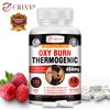 Oxy Burn Thermogenic Capsules 120pcs — Raspberry Ketones, Metabolism Support, Weight Management